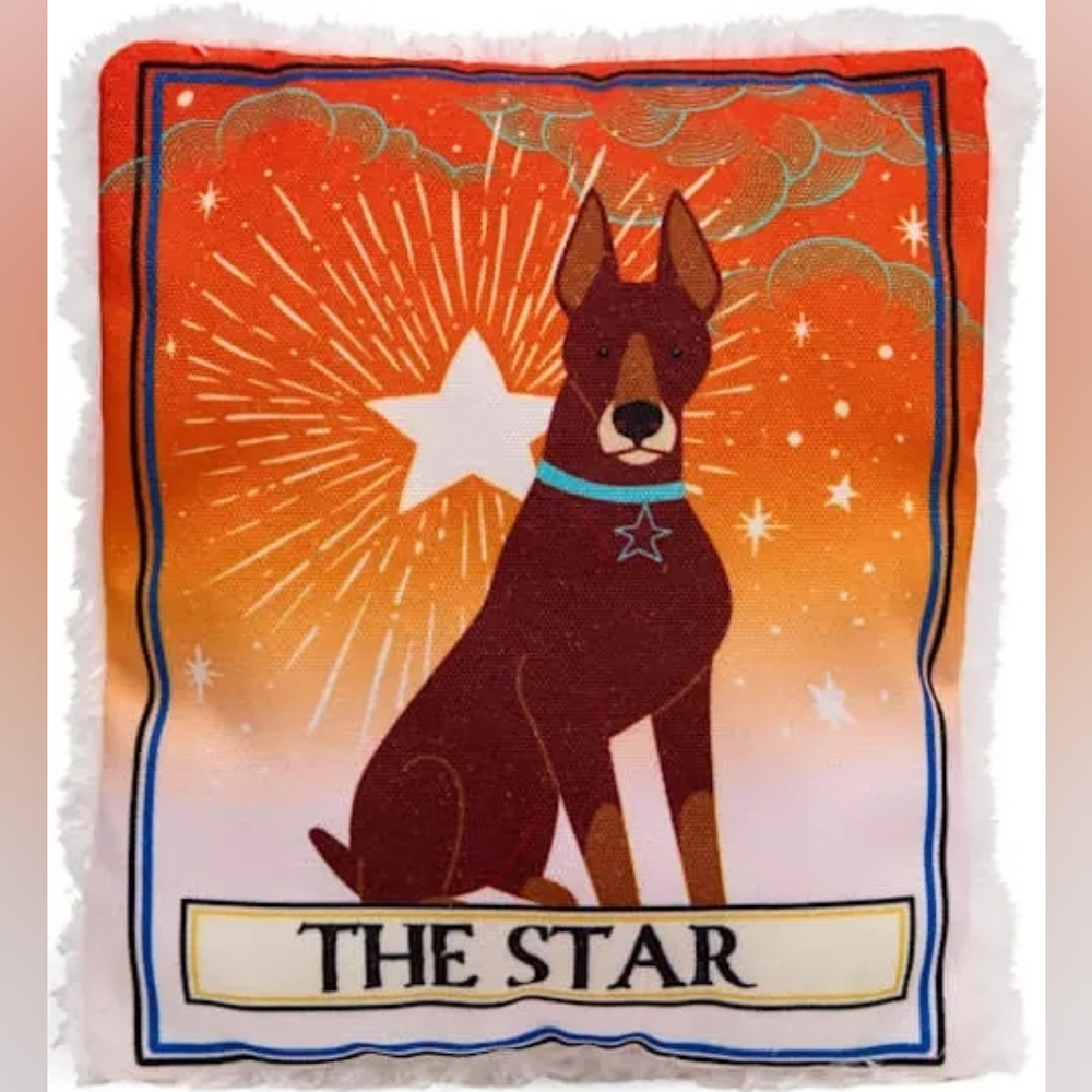 NEW Dog Tarot Crinkle Toy